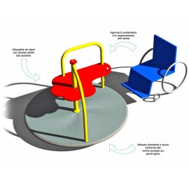 Carrusel Fiorella per cadira de rodes Ref. 012410-PFA 